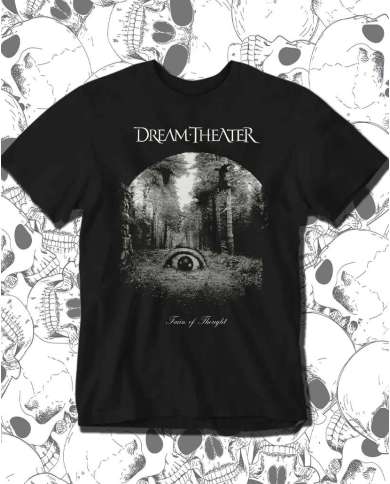 Camiseta Estampada Dream Theater 🎸 Calidad Premium