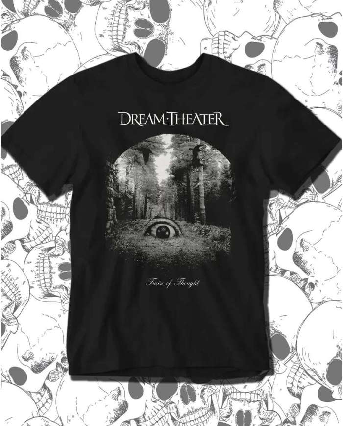 Camiseta Estampada Dream Theater 🎸 Calidad Premium