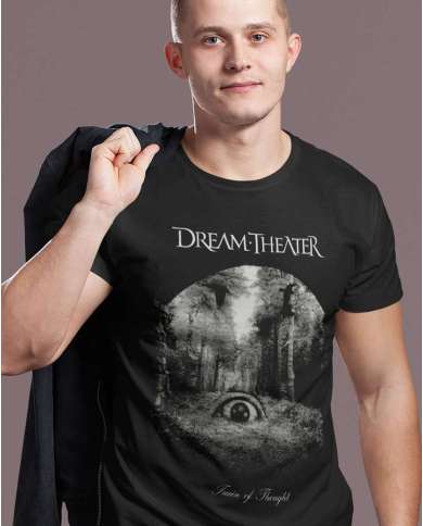 Camiseta Estampada Dream Theater 🎸 Calidad Premium
