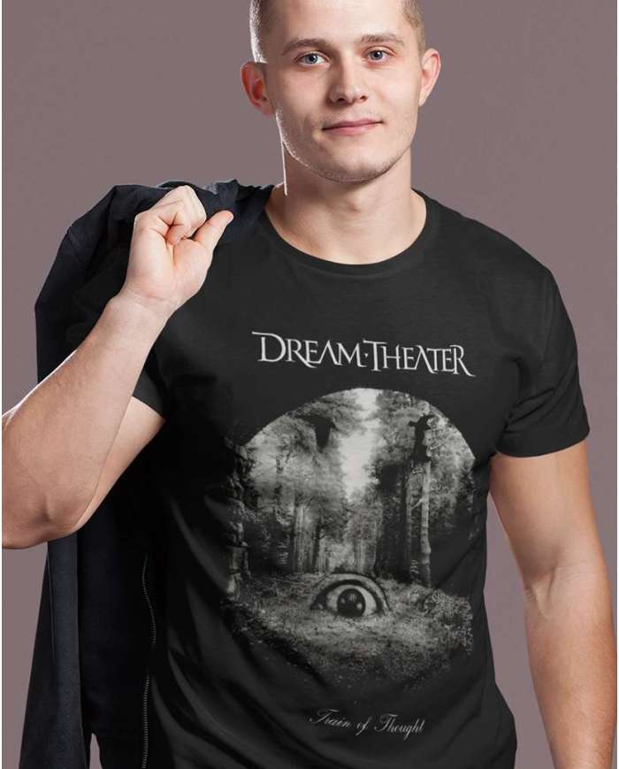 Camiseta Estampada Dream Theater 🎸 Calidad Premium