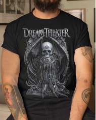 Camiseta Estampada Dream Theater Iron 🎸 Calidad Premium
