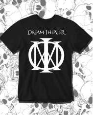 Camiseta Estampada Dream Theater Logo 🎸 Calidad Premium