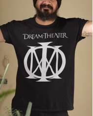 Camiseta Estampada Dream Theater Logo 🎸 Calidad Premium