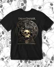 Camiseta Estampada Dream Theater Real Skull 🎸 Calidad Premium