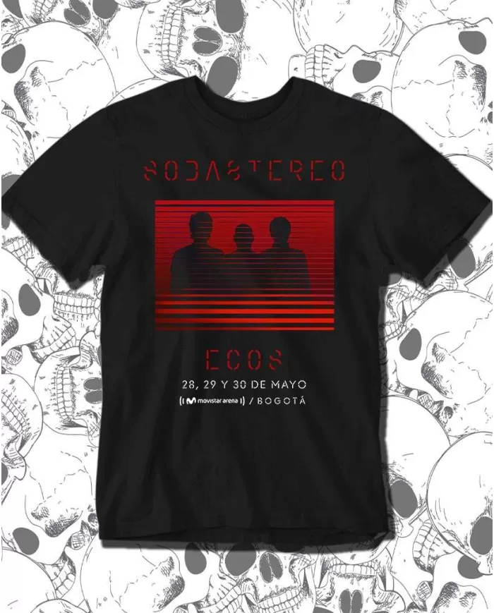 Soda Stereo Ecos Rojo