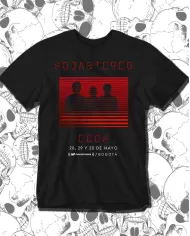 Camiseta Estampada Soda Stereo Ecos Rojo 🤟 Calidad Premium
