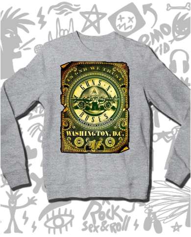 Camiseta Estampada Guns And Roses Washington D.C 🤟 Calidad Premium