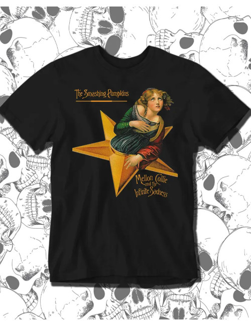 S PROMO Smashing Mellon Coolie And Infinite Sadness Camiseta Negra Hombre S