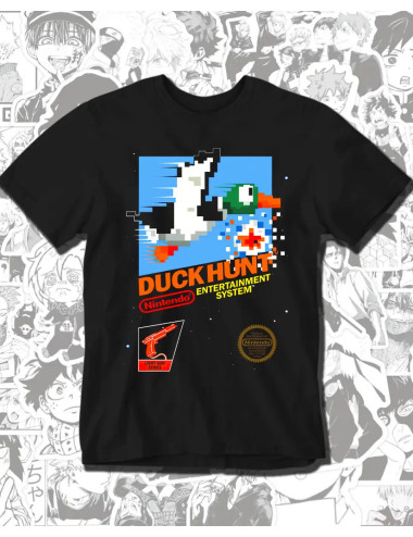 S PROMO  Duck Hunt Camiseta Negra Hombre S