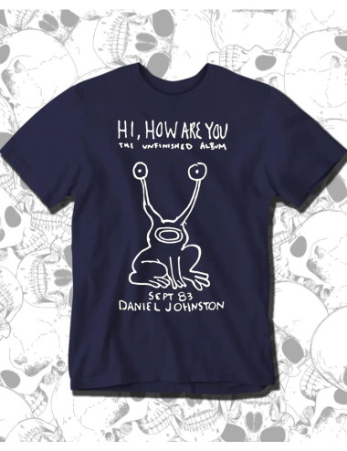 S PROMO  Nirvana Hi How Are You Camiseta Azul Hombre S