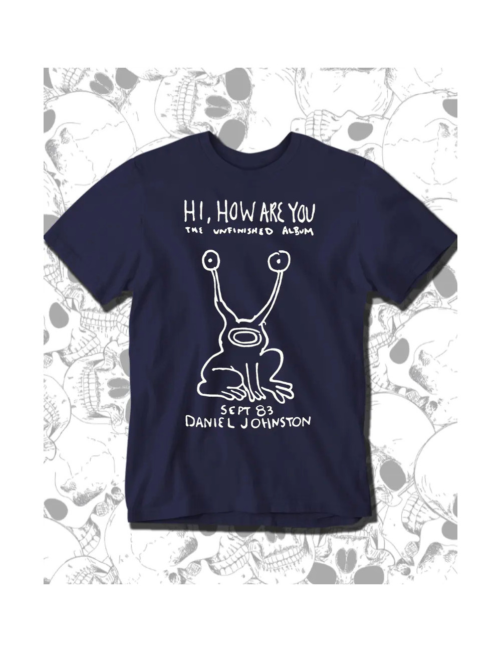 S PROMO  Nirvana Hi How Are You Camiseta Azul Hombre S