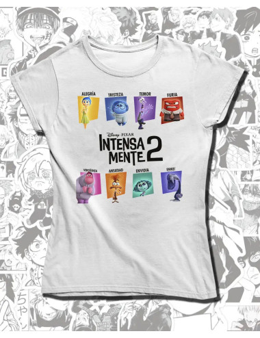 S PROMO Intensamente 2 Camiseta Blanca Dama S