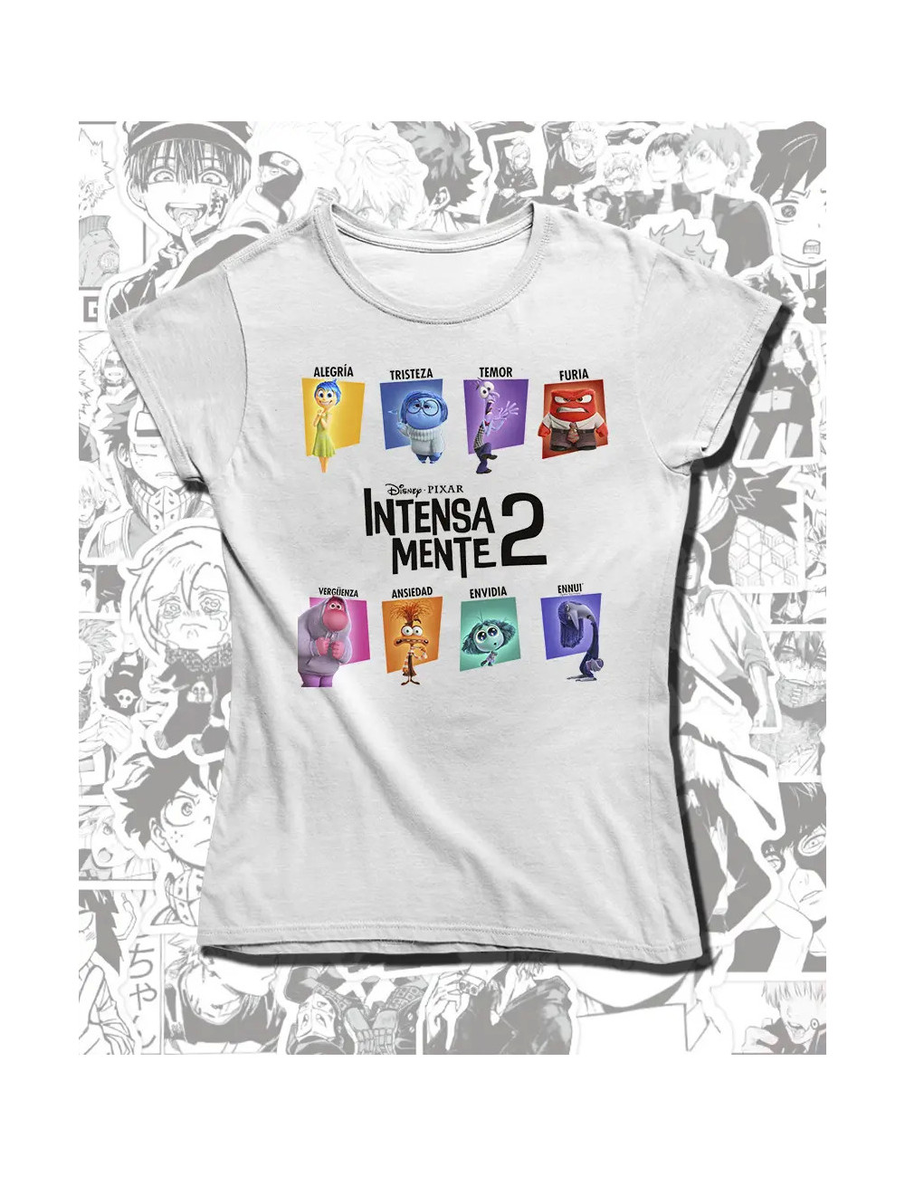 S PROMO Intensamente 2 Camiseta Blanca Dama S