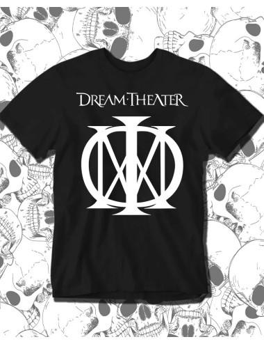 M PROMO Dream Theater Logo Negra Talla M
