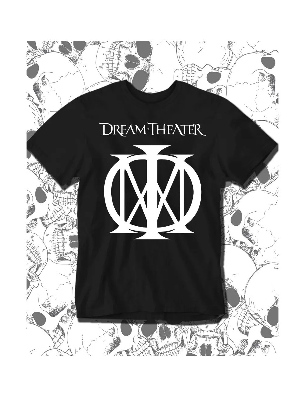 M PROMO Dream Theater Logo Negra Talla M