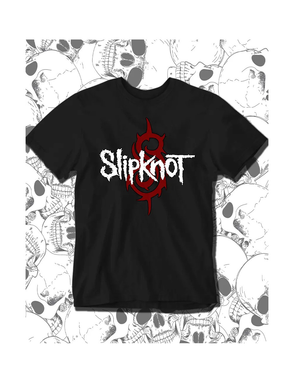 M PROMO Slipknot Logo Negro Talla M