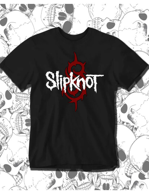 M PROMO Slipknot Logo Negro Talla M