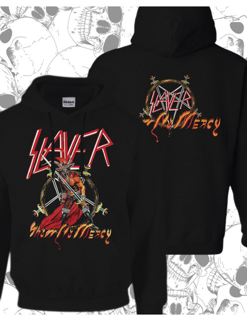 Hoodie Estampado Slayer Show no mercy