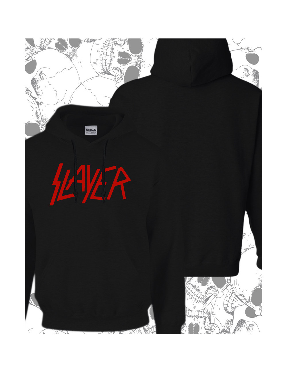 Hoodie Estampado Slayer Logo
