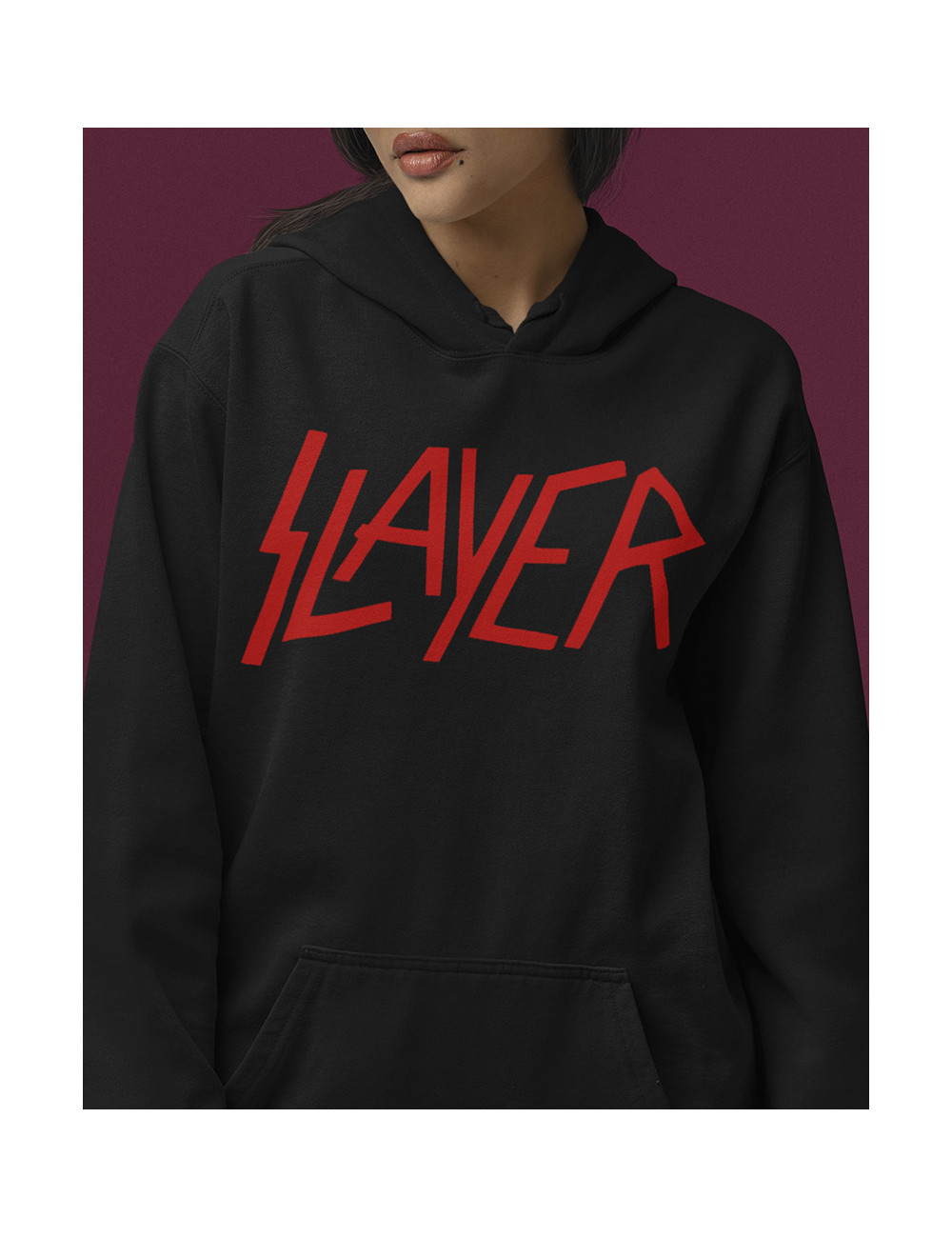 Hoodie Estampado Slayer Logo
