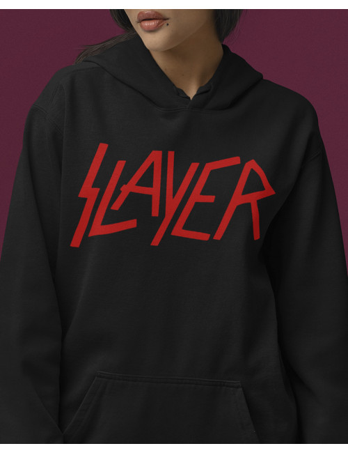 Hoodie Estampado Slayer Logo