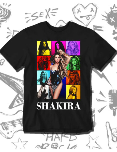 S PROMO  Shakira Negra Talla S