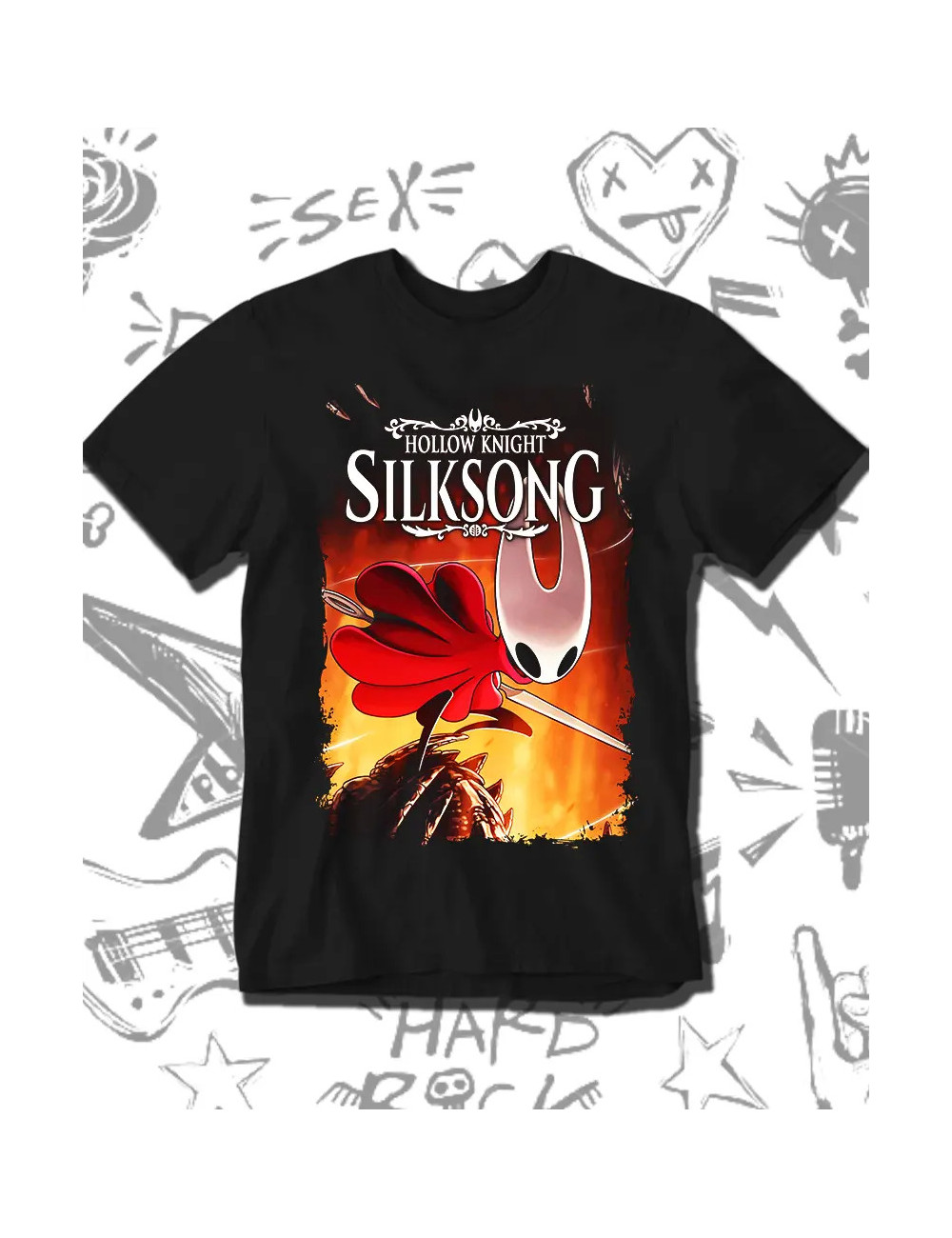 M PROMO Hollow Knight Negra M