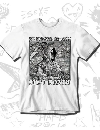 L PROMO Just Death Blanca Talla L