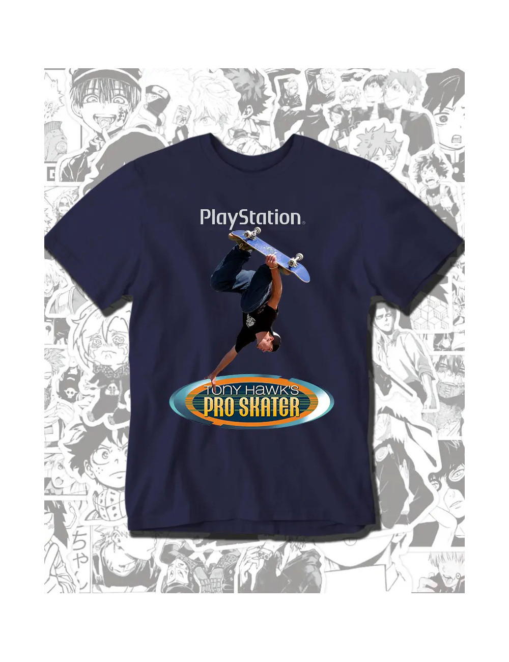 L PROMO TONY HAWK PRO SKATER PS1 Azul Talla L
