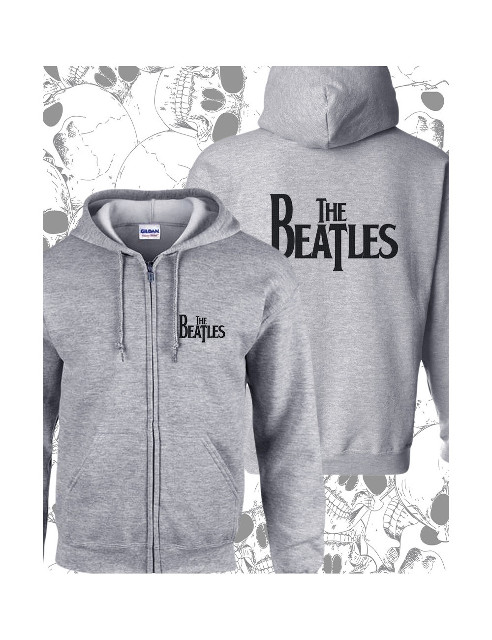 L PROMO Beatles Talla L Gris