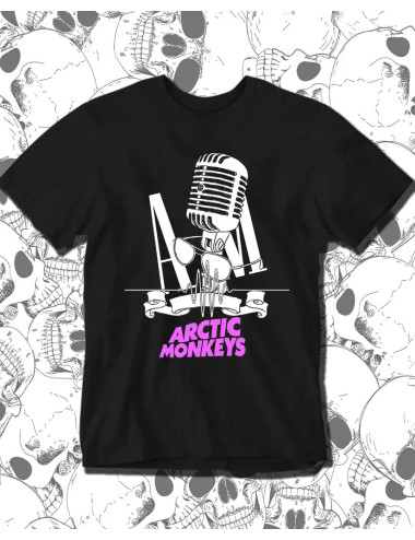 XL PROMO Arctic Monkeys Mic Negra XL