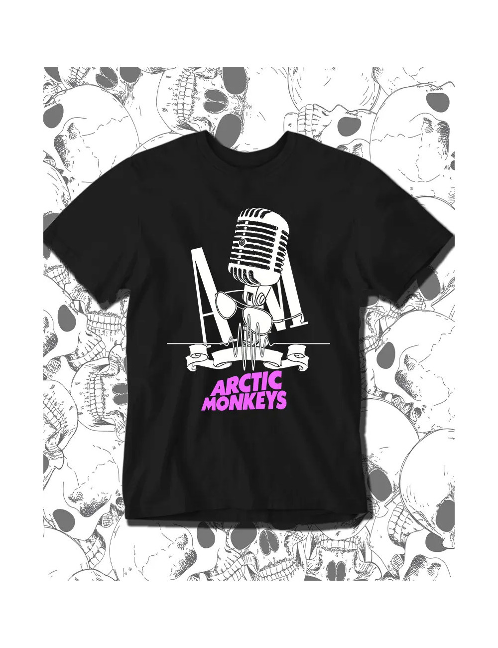 XL PROMO Arctic Monkeys Mic Negra XL