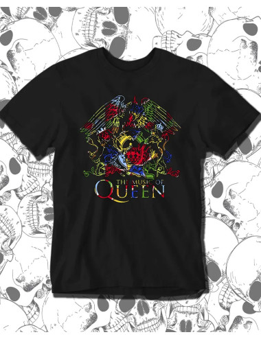 XL PROMO Queen Logo Color 02 Negra Xl