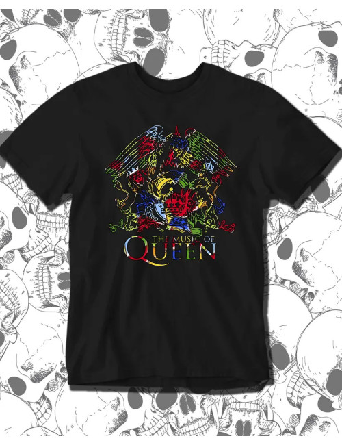 XL PROMO Queen Logo Color 02 Negra Xl