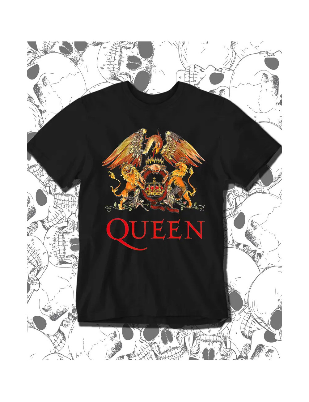 XL PROMO Queen Logo Color Negra Xl