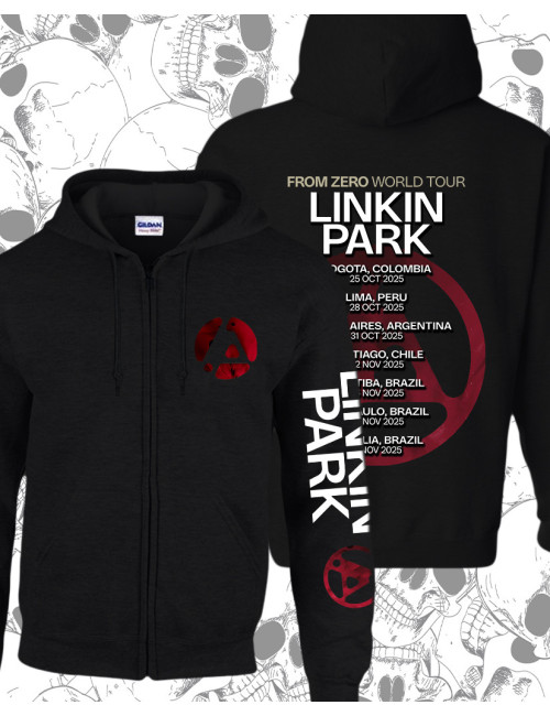 XL PROMO BA Linkin park from zero world tour Negro XL