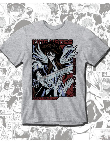 XL PROMO Saint Seiya Caballeros Del Zodiaco Hades Gris Xl