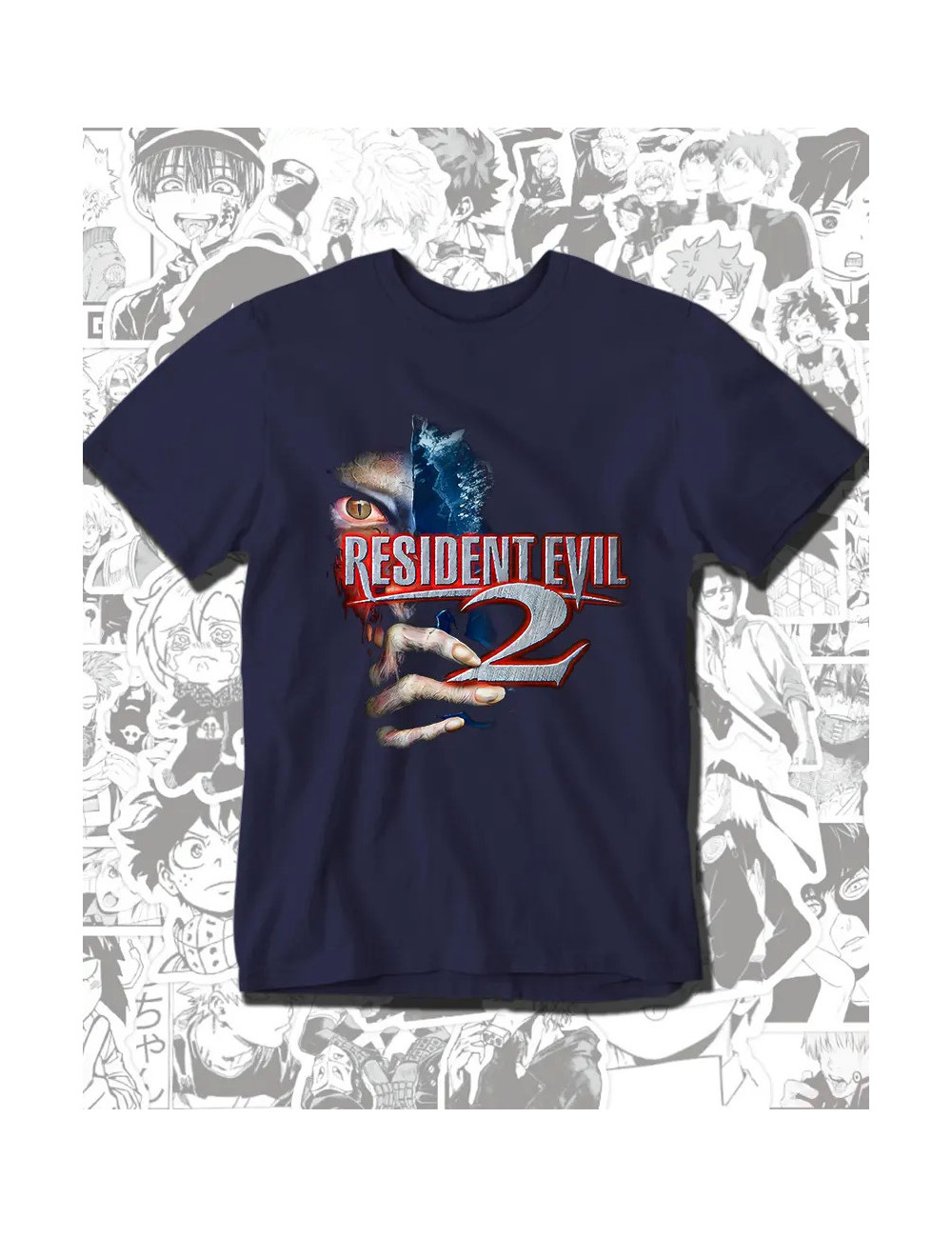 XL PROMO Resident Evil 2 Azul Talla Xl