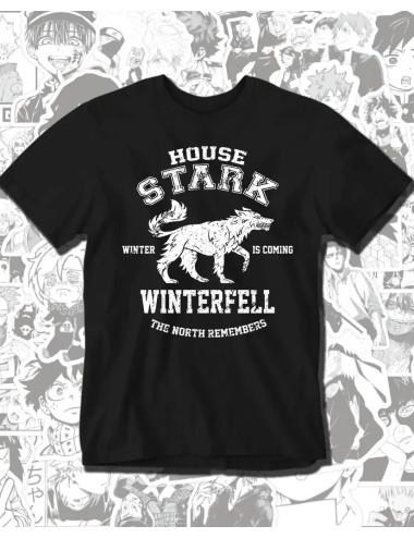 XXL PROMO Game Of Thrones House Of Stark Winter is Coming Negra XXL