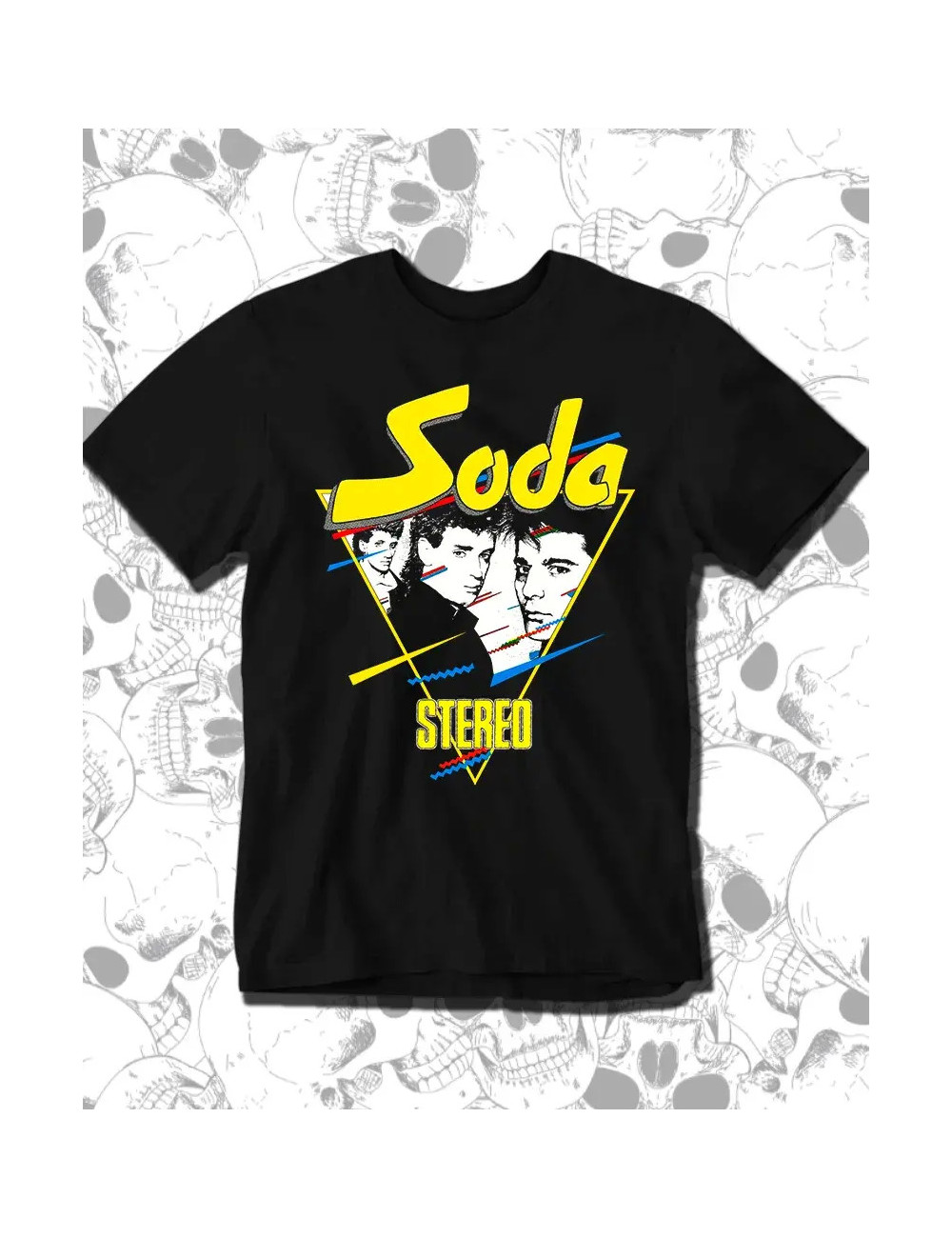 XXL PROMO Soda Stereo Triangle Negra XXL