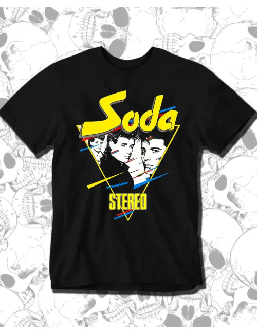 XXL PROMO Soda Stereo Triangle Negra XXL