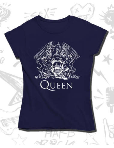 M PROMO Queen Logo Azul talla M