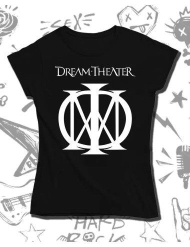 L PROMO Dream Theater Logo Negra L