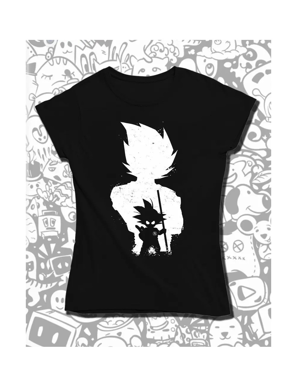 XL PROMO Dragon Ball Goku White Negra Xl