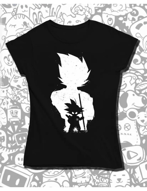 XL PROMO Dragon Ball Goku White Negra Xl