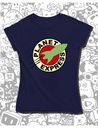 XL PROMO Futurama Planet Express Talla Azul Xl Dama