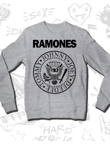 M  PROMO Ramones Gris talla M