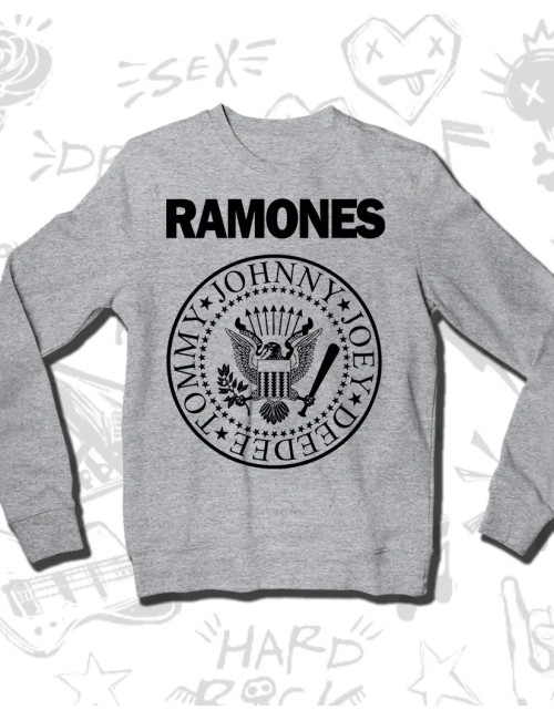 M  PROMO Ramones Gris talla M