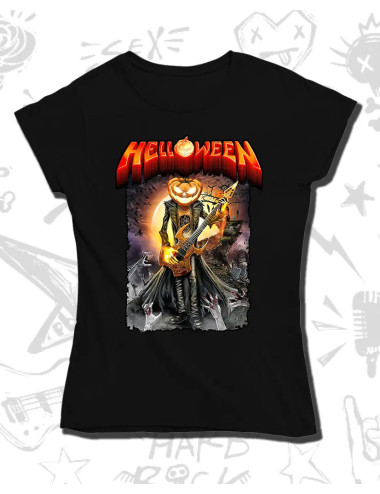S PROMO Helloween Guitar  Dama S