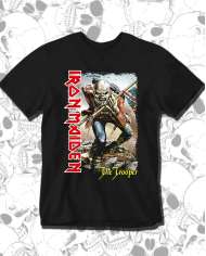 Camiseta Estampada Iron Maiden The Trooper 🤟 Calidad Premium